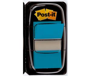 3M Post-it Index I680-23, 25,4 mm x 43,2 mm, turquoise, 1 x 50 bandes adhésives en distributeur x36 morceau