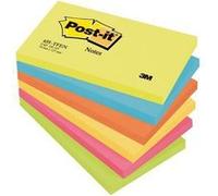 Post-it Note adhésive 7000033978 127 x 76 mm jaune/bleu/orange/rose/vert 600 feuilles