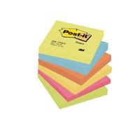 3m Post-It Notes Rainbow Pack 654tfen, 76 X 76 Mm, 6-Farbig