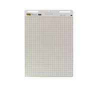 3M Post-it Super Sticky Meeting Chart, quadrillé, 2 blocs, 635 mm x 762 mm x2 morceau