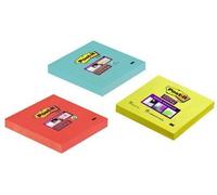 Bloc-note adhésif Super Sticky Notes, 76 x 76 mm