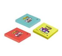 Post-it Bloc-note adhésif Super Sticky Notes 6546SA 76 x 76 mm 90 feuilles