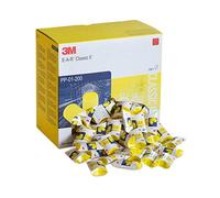 3M PP01200 Ear Classic II SNR Lot de 250 paires de bouchons d'oreille 28 dB