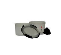 3M PPS série 2.0 kit, petit, 170 ml, filtre 200μ, 50 godets intérieurs / 50 couvercles / 32 capsules /1 godet extérieur 26114 x1 morceau