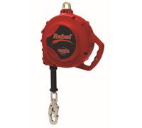 3M PROTECTA Appareil antichute Rebel, longueur : 6 m, câble métallique galvanisé 5 mm , boîtier plastique, mousqueton acier Twist-Lock sur le boîtier ouverture 17 mm, mousqueton automatique en acier s