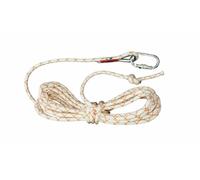 3M PROTECTA Corde à noyau dur pour antichute mobile Viper LT , longueur : 15 m, 12,5 mm , AJ501 Mousqueton à vis ouverture 17 mm , 15,0 m x1 morceau