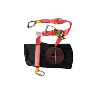 3M PROTECTA PRO-Line - Élingue mobile horizontale, longueur 20 m, sangle, fonction cliquet pour la tension, autorisée pour 2 personnes, sacoche, 2 mousquetons Twist-Lock, 20,0 m x1 morceau