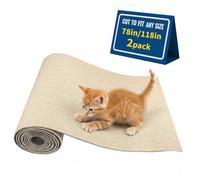 3M - Protection de tapis de chat pour meubles - Tapis à gratter autocollant pour porte murale et canapé - Matériau du grattoir à découper - Tapis de rechange pour arbre d'étagère Cotkkstt