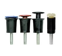 3M Roloc+ Mandrin ZR-AC avec tige de 6,0 mm, bleu, pour épaisseur de disque jusqu'à 3,175 mm #09990 x1 morceau