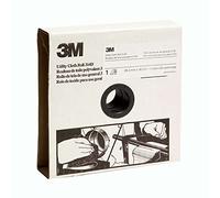 3M Rouleau de tissu utilitaire 314D en oxyde d'aluminium, 11,3 cm de large x 20 mètres de long Bordeaux (lot de 1), Length: 20 yards ; Width:1.5", bordeaux, 1