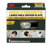 3M RP6IN-4PK Kit de réparation de Grand Trou Haute résistance, Gris foncé, 4 Pack