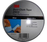 3m - Ruban Adhésif 2903 , Argent, Tissu, 48mm X 50m ( Prix Pour 1 )