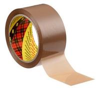 3M Ruban adhésif d'emballage 305, 50 mm x 66 m,marron