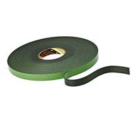 3M ruban adhésif double face mousse PE avec adhésif acrylique 9515B, noir, 12 mm x 33 m, 1,5 mm x1 morceau