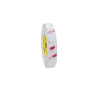 3M ruban adhésif double face avec support en tissu 56212, transparent, 50 mm x 50 m, 0,12 mm x5 morceau