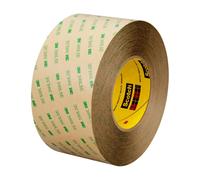 3M ruban adhésif double face avec support polyester 93015LE, transparent, 15 mm x 55 m, 0,15 mm x1 morceau