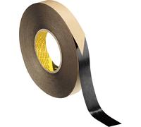 3M ruban adhésif élastique en polyuréthane 9343, noir, 6 mm x 33 m, 0,43 mm x1 morceau