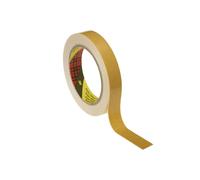 3M ruban adhésif en mousse PE avec adhésif caoutchouc-résine 9528W, blanc, papier de protection : couleur marron, 9 mm x 66 m, 0,8 mm x1 morceau