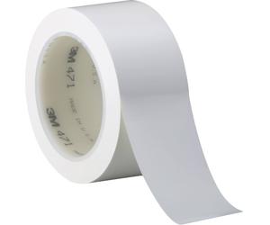 3M ruban adhésif en PVC souple 471 F, blanc, 25,4 mm x 33 m, 0,13 mm x1 morceau