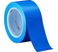 3M ruban adhésif en PVC souple 471 F, bleu, 12 mm x 33 m, 0,13 mm, emballage individuel x1 morceau