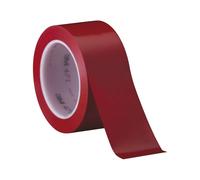 3M ruban adhésif en PVC souple 471 F, rouge, 101 mm x 33 m, 0,13 mm x1 morceau