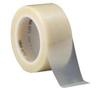 3M ruban adhésif en PVC souple 471 F, transparent, 50 mm x 33 m, 0,14 mm x24 morceau