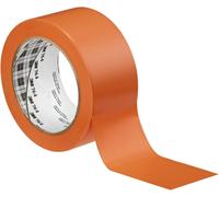 3M ruban adhésif polyvalent en PVC 764, orange, 50 mm x 33 m, emballage individuel pratique x12 morceau