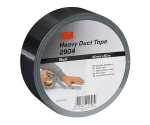 3M ruban adhésif tissé 2904, noir 48mm x 50m, 0.19mm x1 morceau