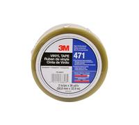 3M Ruban adhésif PVC 471F 471T5033 Transparent 33 m x 50 mm 1 pièce