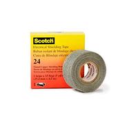 3M Ruban de blindage Scotch® 24 argent 4,5 m x 25 mm résine caoutchouc 1 p