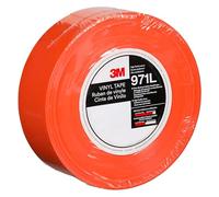 3M Ruban de marquage au sol durable 971L, Orange, 50.8 mm x 33 m, 0.43 mm, Individually Wrapped Conveniently Packaged