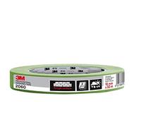 3M Ruban de masquage 2060 Surfaces rugueuses, haute adhesivité, resiste aux UV, intérieur & extérieur 18 mm x 50 m