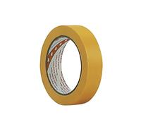 3M Ruban de masquage haute performance Scotch 244, 30 mm x 50 m, 0.08 mm | Jaune, 8 rouleaux