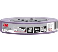 3M Ruban de Masquage Professionnel pour Surfaces Délicates - 1 Rouleau, 24 mm x 50 m - Résistant aux UV et à l'Eau, pour Peinture et Décoration Intérieure et Extérieure