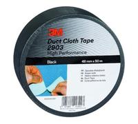 3M ruban adhésif tissé 2903, noir 48mm x 50m, 0.15mm x1 morceau