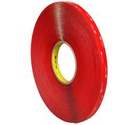 3M Ruban mousse adhésif double face acrylique VHB 4910 F, Transparent, 15 mm x 33 m