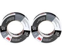3M Ruban toilé tout usage DT8, Noir, 48 mm x 23 m, 0.2 mm, emballé individuellement (Lot de 2)