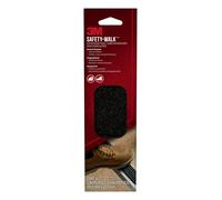 3M Safety-Walk Ruban antidérapant 610B-T2X9-6PK, Multi-usages, Intérieur et Extérieur, Noir, 50,8 mm x 228 mm, 6 bandes/paquet