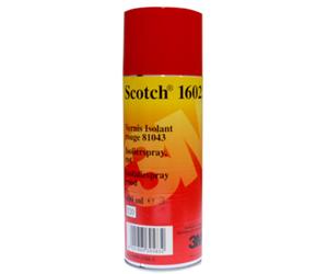 3M Scotch 1602 vernis isolant, rouge, 400 ml x1 morceau