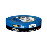 3M Scotch 2090 Ruban adhésif pour peintre Bleu 2,5 cm x 55,4 m