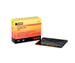 3M Scotch 2200 Feuille de caoutchouc butyle, autosoudable, noir, 114 mm x 165 mm, 3,2 mm x5 morceau