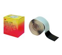 3M Scotch 2228 Ruban adhésif autosoudable en caoutchouc butyle, noir, 25,4 mm x 3 m, 1,65 mm x12 morceau