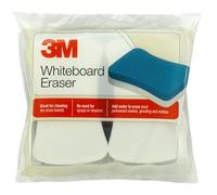 3M Scotch 581-WBE Lot de 2 gommes pour tableau blanc Blanc/bleu