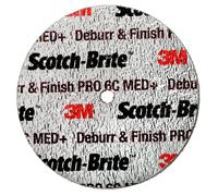 3M Scotch-Brite Deburr and Finish PRO Disque compact DP-UW, 152 mm x 3,2 mm x 12,7 mm, 6C MED+ x16 morceau