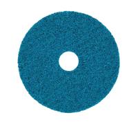 3M Scotch-Brite Disque en non-tissé SC-DH avec centrage, bleu, 178 mm, 22 mm, A, very fine x20 morceau