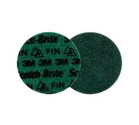 3M Scotch-Brite Disque non-tissé de précision, PN-DH, fin, 100 mm x pas de perçage x100 morceau