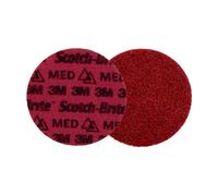 3M Scotch-Brite Disque non-tissé de précision, PN-DH, moyen, 125 mm x pas de perçage x25 morceau