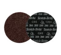 3M Scotch-Brite Disque non-tissé de précision pour les exigences les plus élevées, HD-DH, Coarse 120+, 102 mm x NH x100 morceau