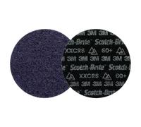 3M Scotch-Brite Disque non-tissé de précision pour les exigences les plus élevées, HD-DH, X-Extra Coarse 60+, 115 mm x NH x50 morceau