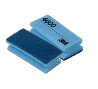 3M Scotch-Brite Eponge de nettoyage 4600 bleu/bleu 70 mm x 150 mm x100 morceau